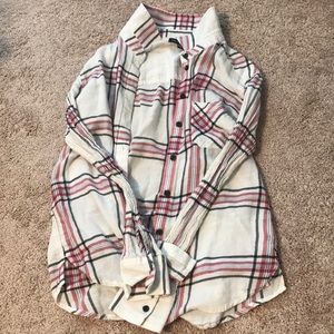 Long Sleeve Button Down Flannel